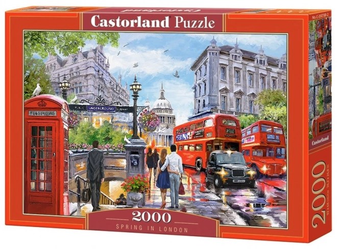 Puslespil 2000 brikker - Forår i London