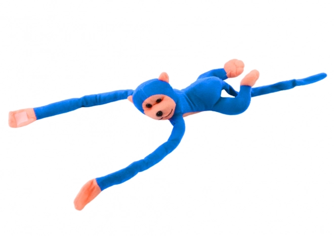 Plys-mascot Abe med lyd Blå 60 cm