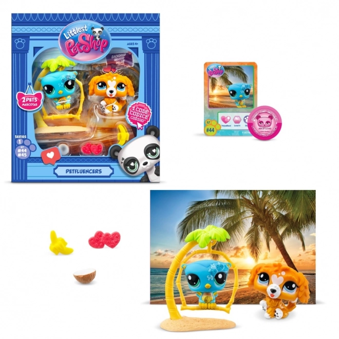 LPS 2 figurer Petfluenceřer