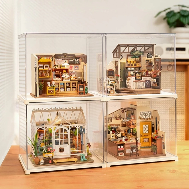 RoboTime display til miniaturehuse