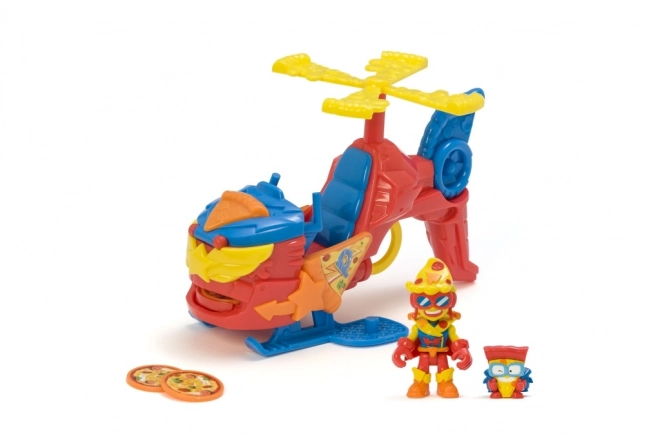 SuperThings Pizzacopter med diskudskyder
