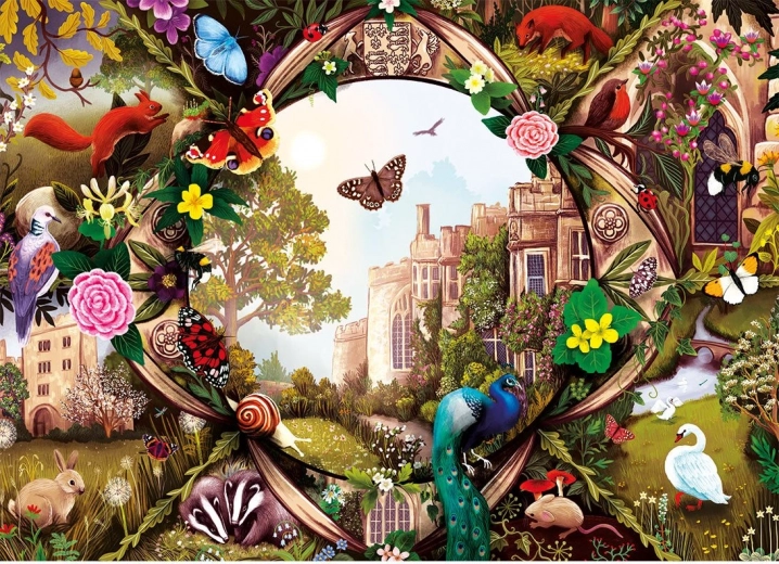 Puzzle Haddon Hall 1000 brikker