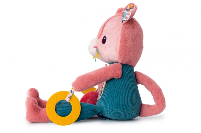 Lilliputiens tekstillegetøj med aktiviteter Katten Jeanne