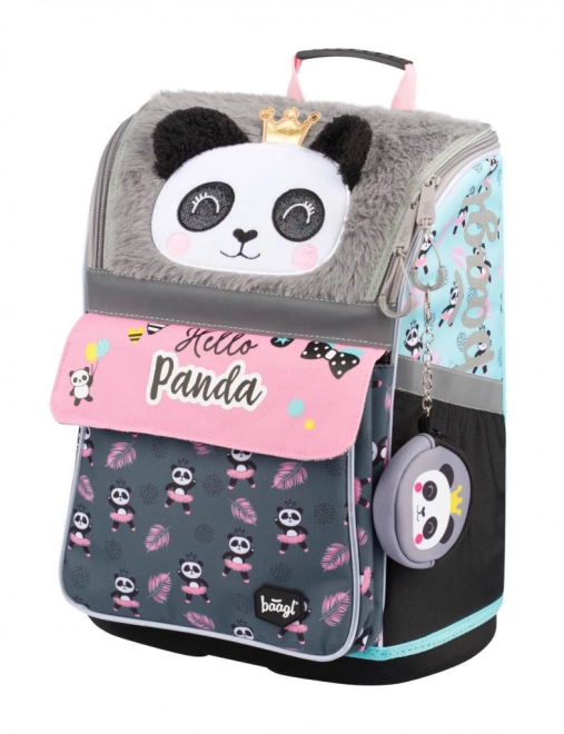 BAAGL Skole rygsæk Zippy Panda