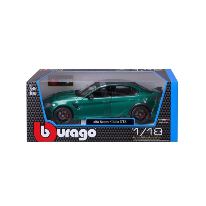 Bburago 1:18 Plus - Alfa Romeo Giulia GTA - Grøn