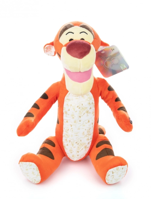 Plys/legetøjsstof Tiger med lyd 31 cm