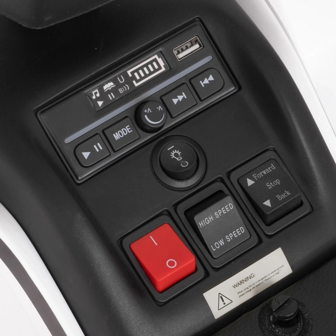 Firehjulet Fast Wheel – Hvid