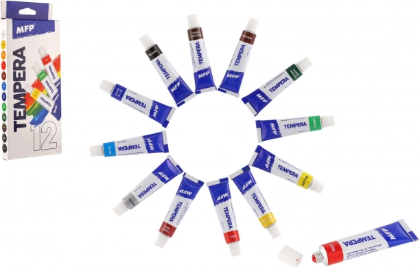 Temperafarver MFP 12×12 ml