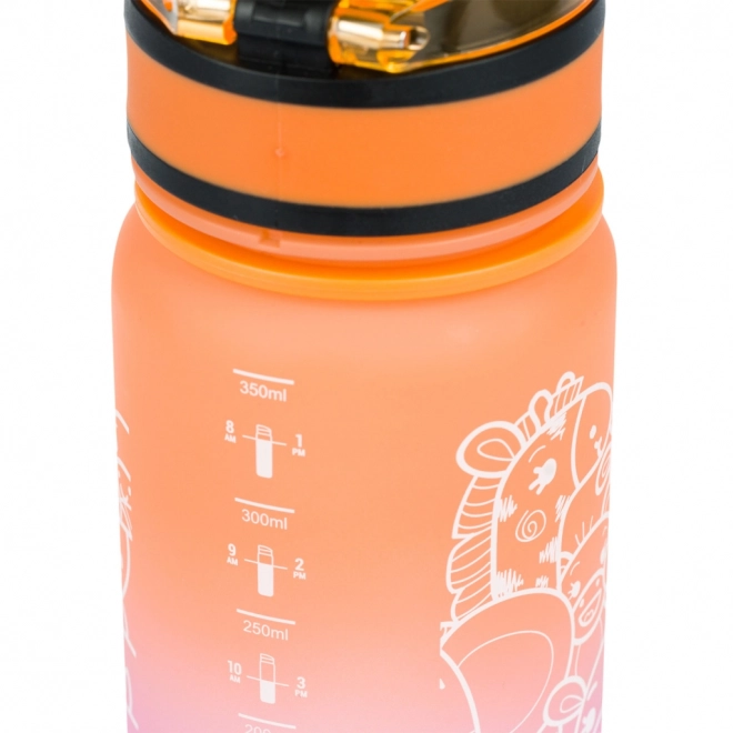BAAGL Tritan-flaske til drikke Gradient Dyr 350 ml