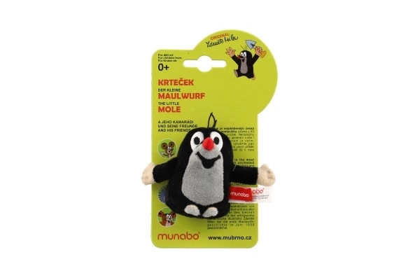 Plys fingerdukke Muldvarpen 8 cm