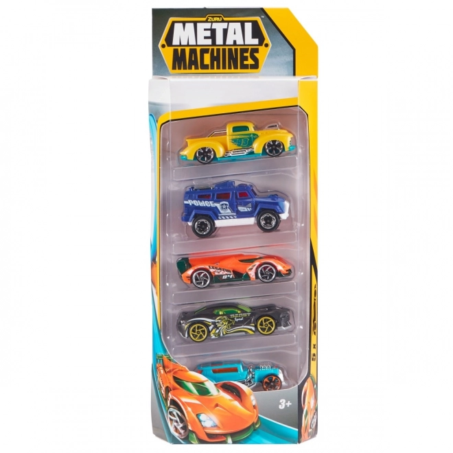 Biler ZURU Metal Machines 5-pak serie 2