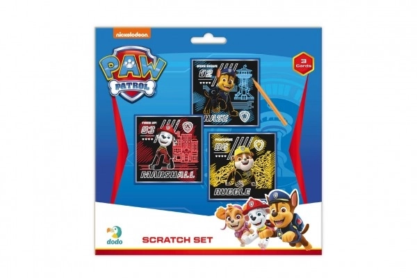 Skrabebillede Paw Patrol farverig