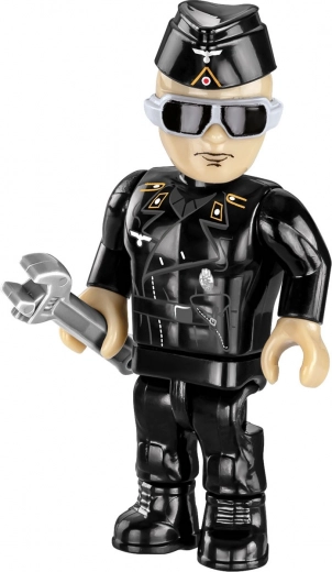 Minifigur af besætningsmedlem og samler-tilbehør