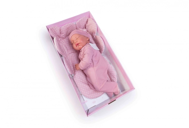 Antonio Juan 33226 LUNA - sovende realistisk baby dukke med blødt stofkrop - 42 cm