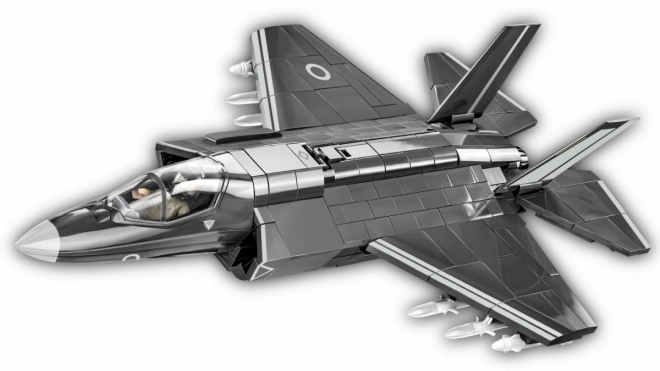 Model af kampflyet F-35B Lightning II fra klodser