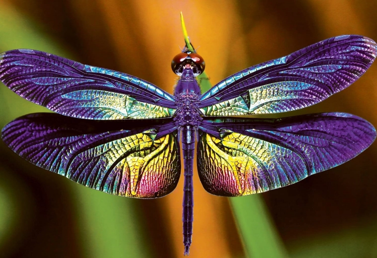 Puslespil Farverig Natur: Guldsmed 250 brikker