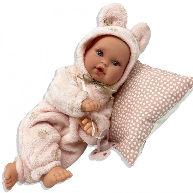 Antonio Juan 1136 KIKA - realistisk dukke baby med speciel bevægelsesfunktion og blødt stofkrop - 27 cm