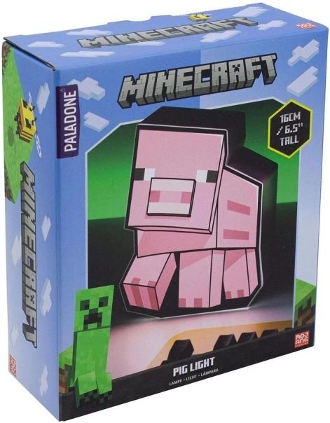 Lysende MINECRAFT‑terning