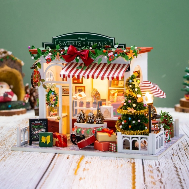 2Kids Toys miniatur honningkagehus jule slikbutik