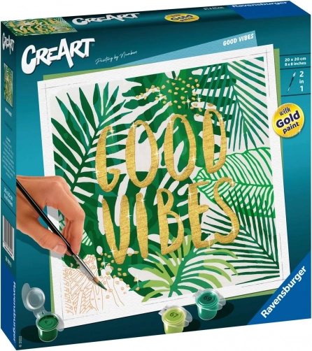 CreArt: good vibes – maling efter tal for teenagere