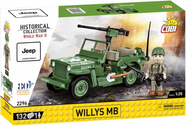 Klodser Jeep Willys MB 132 dele
