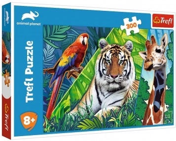 Puslespil Fantastiske dyr 300 brikker 60 × 40 cm