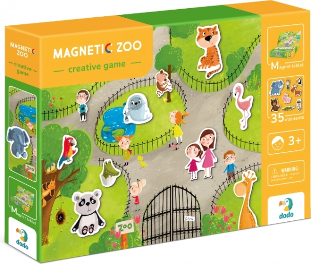 dodo magnetisk spil zoo