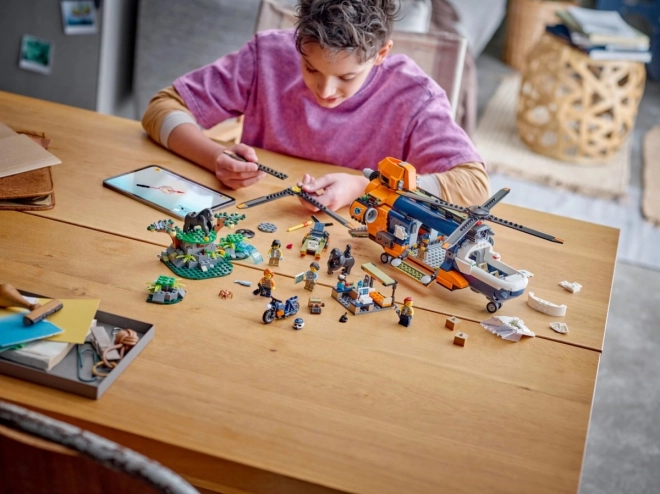 LEGO City 60437 Jungle Base Camp Heliudforskning