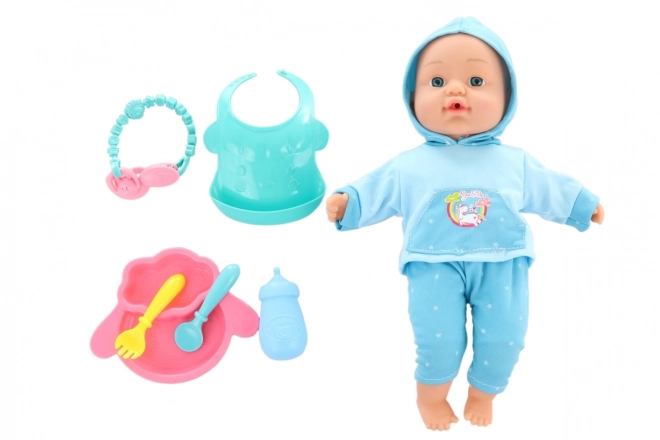 Talende barnedukke Tutu Baby med tilbehør