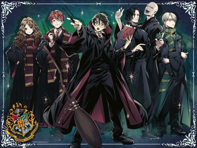 Puslespil Gryffindor vs. Slytherin 1500 brikker