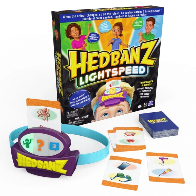 Selskabsspil Hedbanz Lightspeed