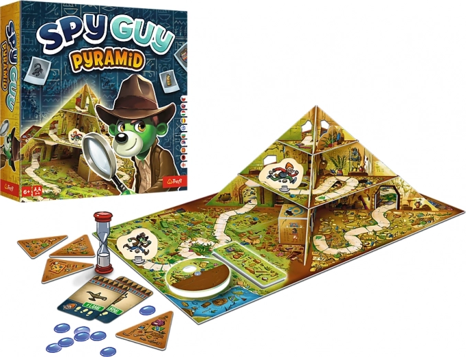 Spy Guy: pyramiden – observationsbrætspil TREFL