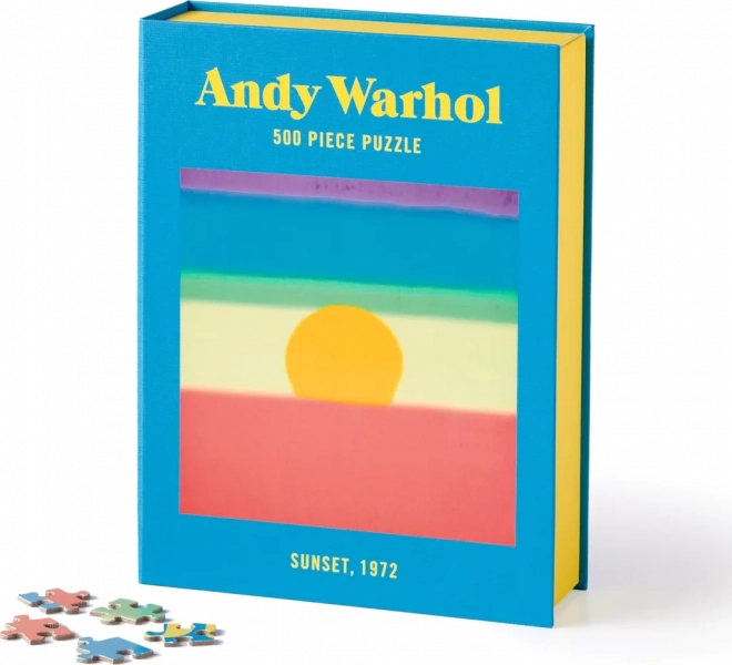 Puslespil Andy Warhol: Solnedgang 500 brikker