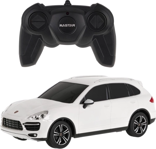 R/C bil 1:24 Porsche Cayenne Turbo Rastar – Hvid