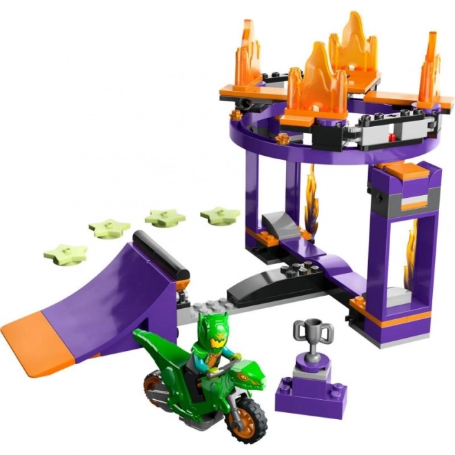 Kaskaderudfordring med rampe og ring LEGO City Stuntz