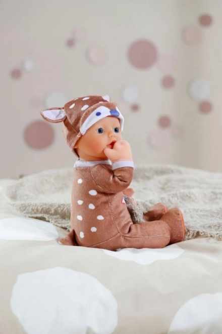 BABY født til babyer Spinkedukke dådyr, 30 cm