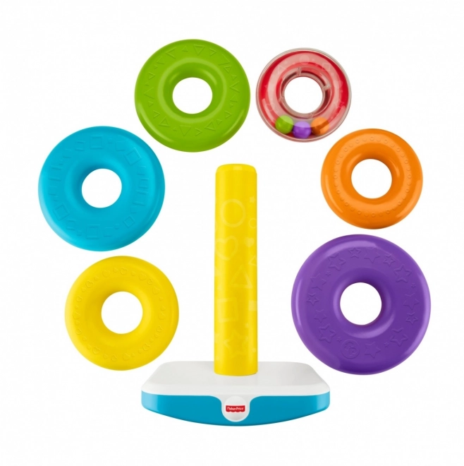 Stor pyramide af ringe fra Fisher-Price
