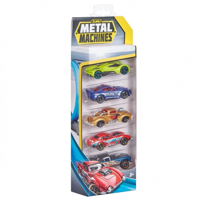 Biler ZURU Metal Machines 5-pak serie 2