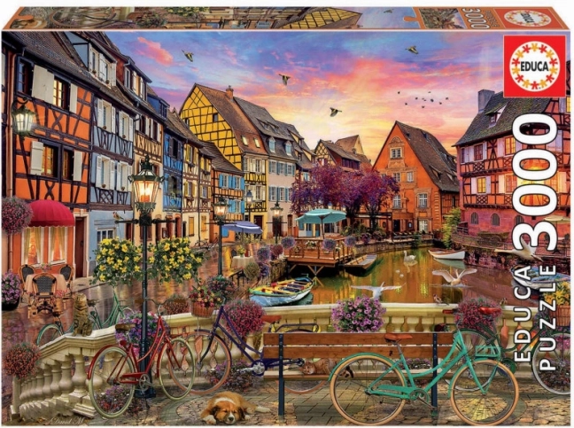 Puslespil Colmar, Frankrig 3000 brikker