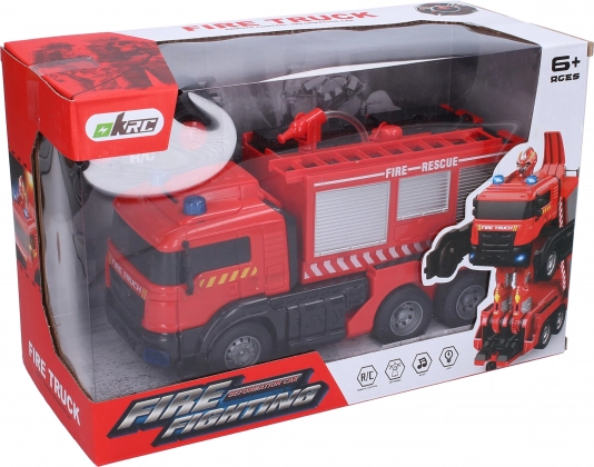 Autorobot RC brandbil med vandkanon 26 cm