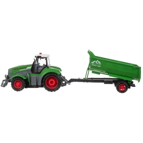 Fjernstyret traktor Kruzzel med anhænger