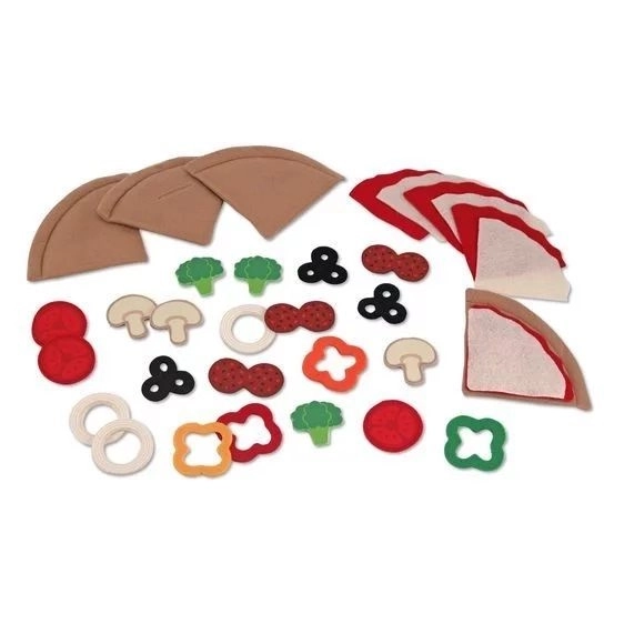 Pizzasæt af filtmateriale Melissa & Doug