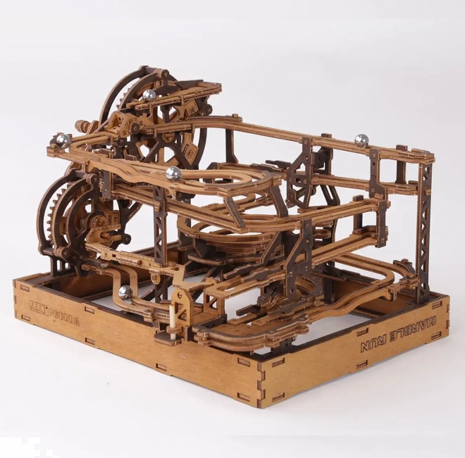 WOODEN CITY 3D træpuslespil Kuglebane 265 dele