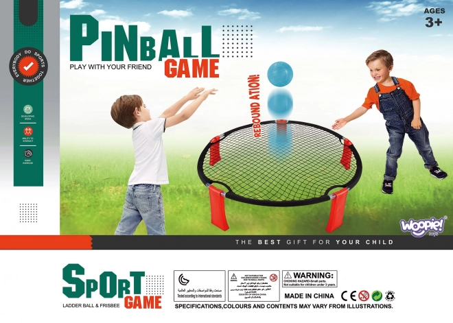 Smash Ball spil for færdigheder med trampolin