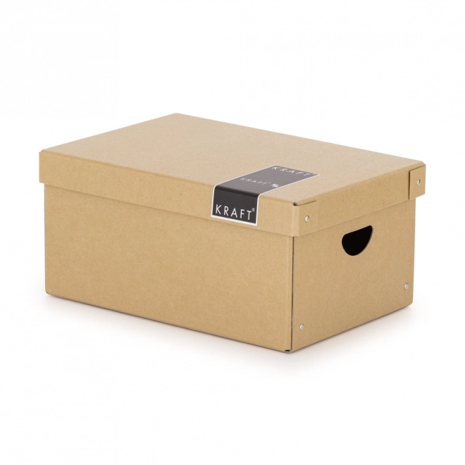 Stor laminatboks KRAFT Nature