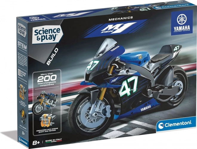 CLEMENTONI Videnskab&Leg Mekanisk Laboratorium Yamaha Motorcykel