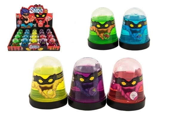 Slime - masse 100g 6x8cm farveblanding i plastisk kegle