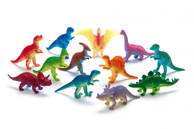 FAUNICA Dinosaurer - sæt med 12 figurer