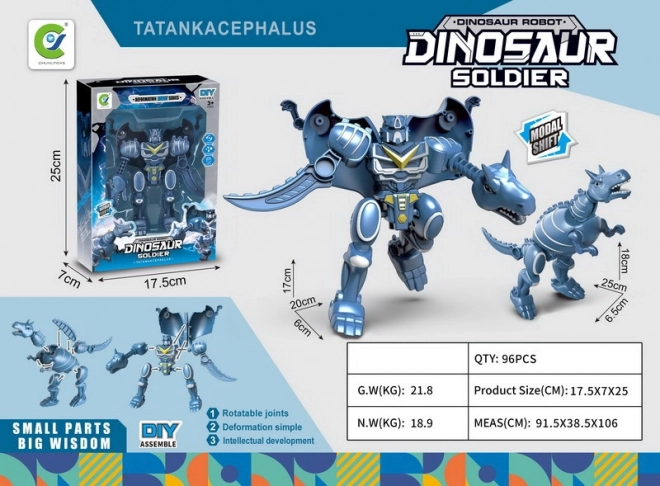 Robotisk dinosaur 17 cm