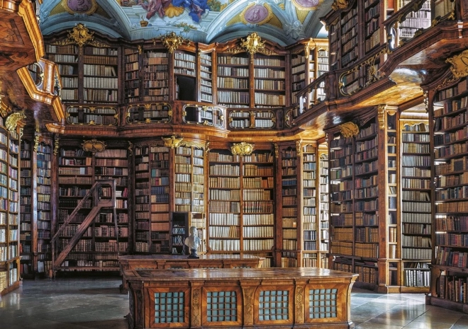 Puslespil Piatnik Biblioteket St. Florian 1000 brikker